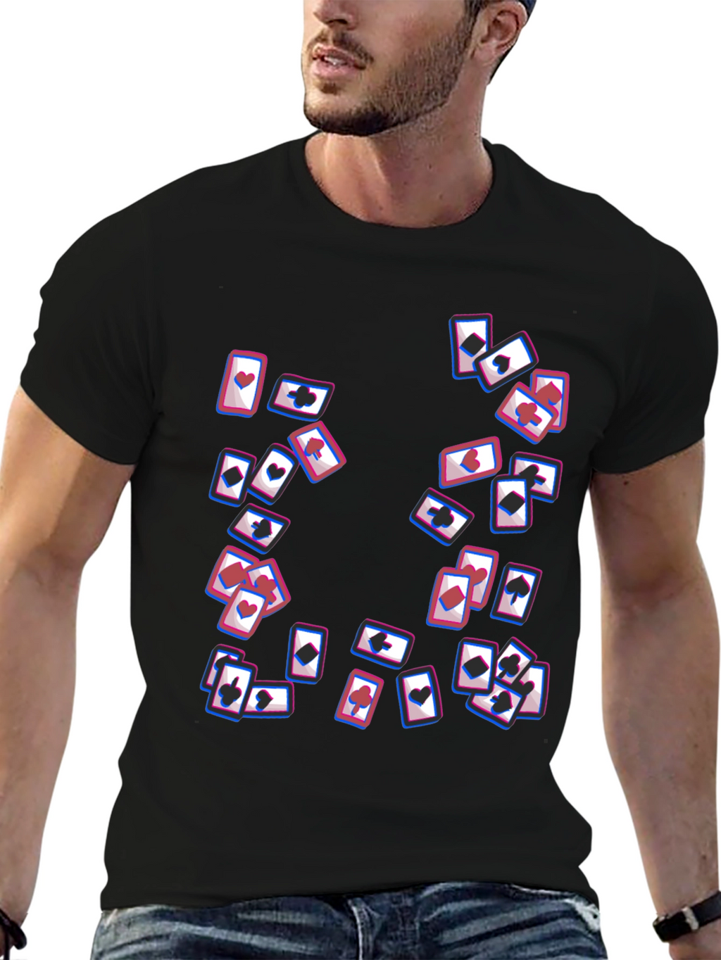 Playing Card Graphic Tee