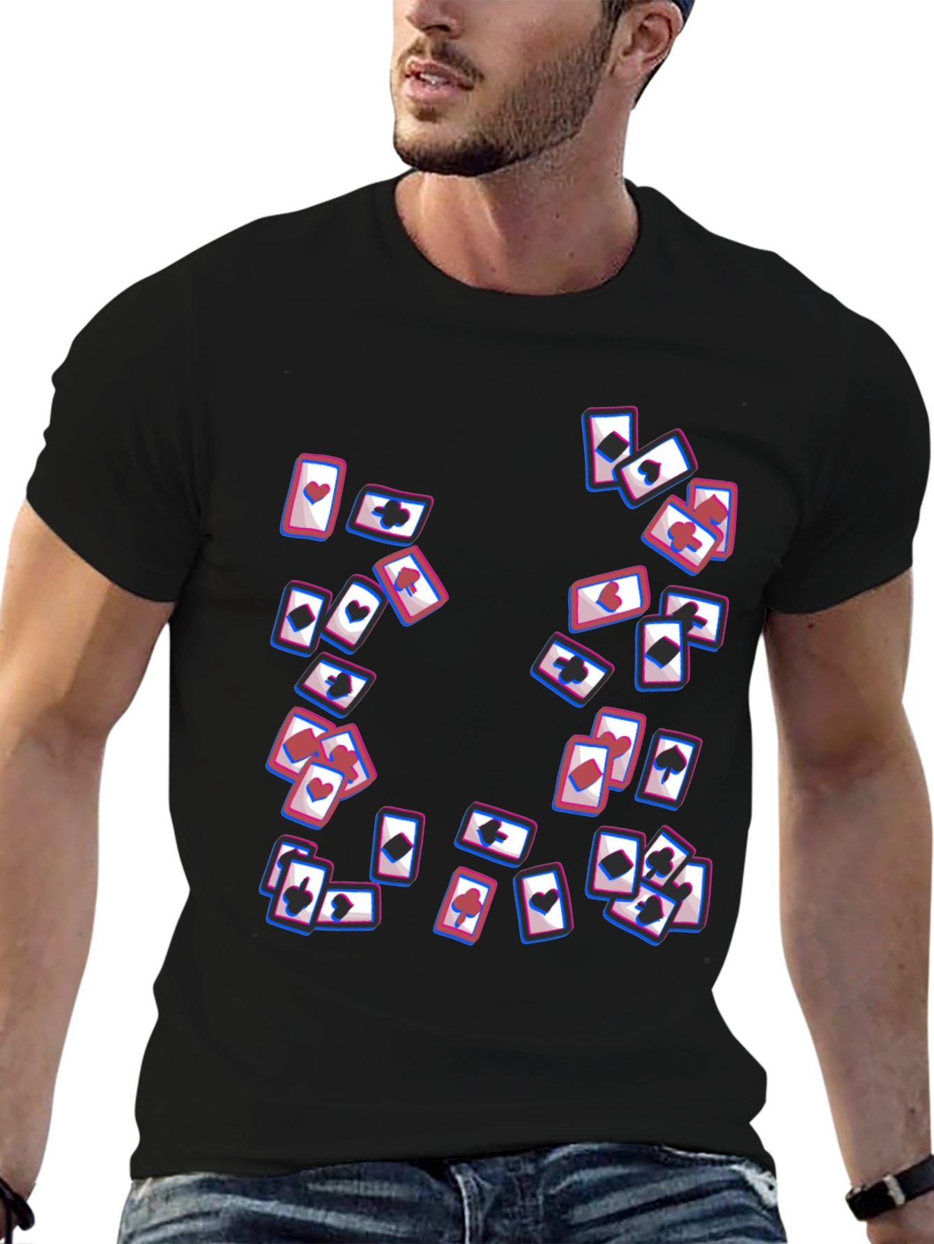 Playing Card Graphic Tee