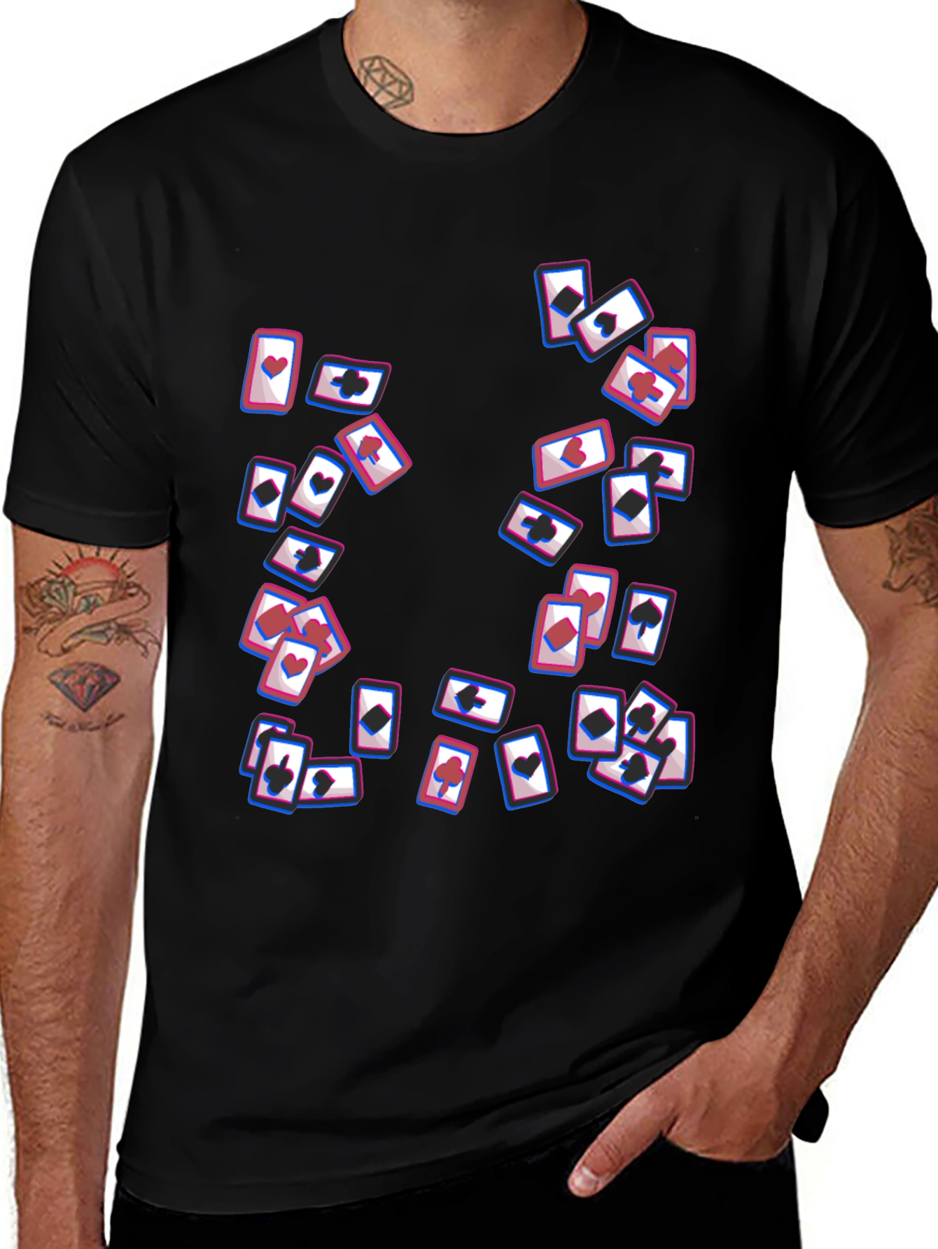 Playing Card Graphic Tee