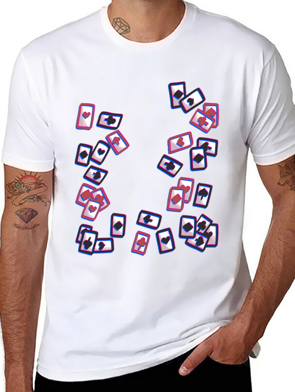 Playing Card Graphic Tee