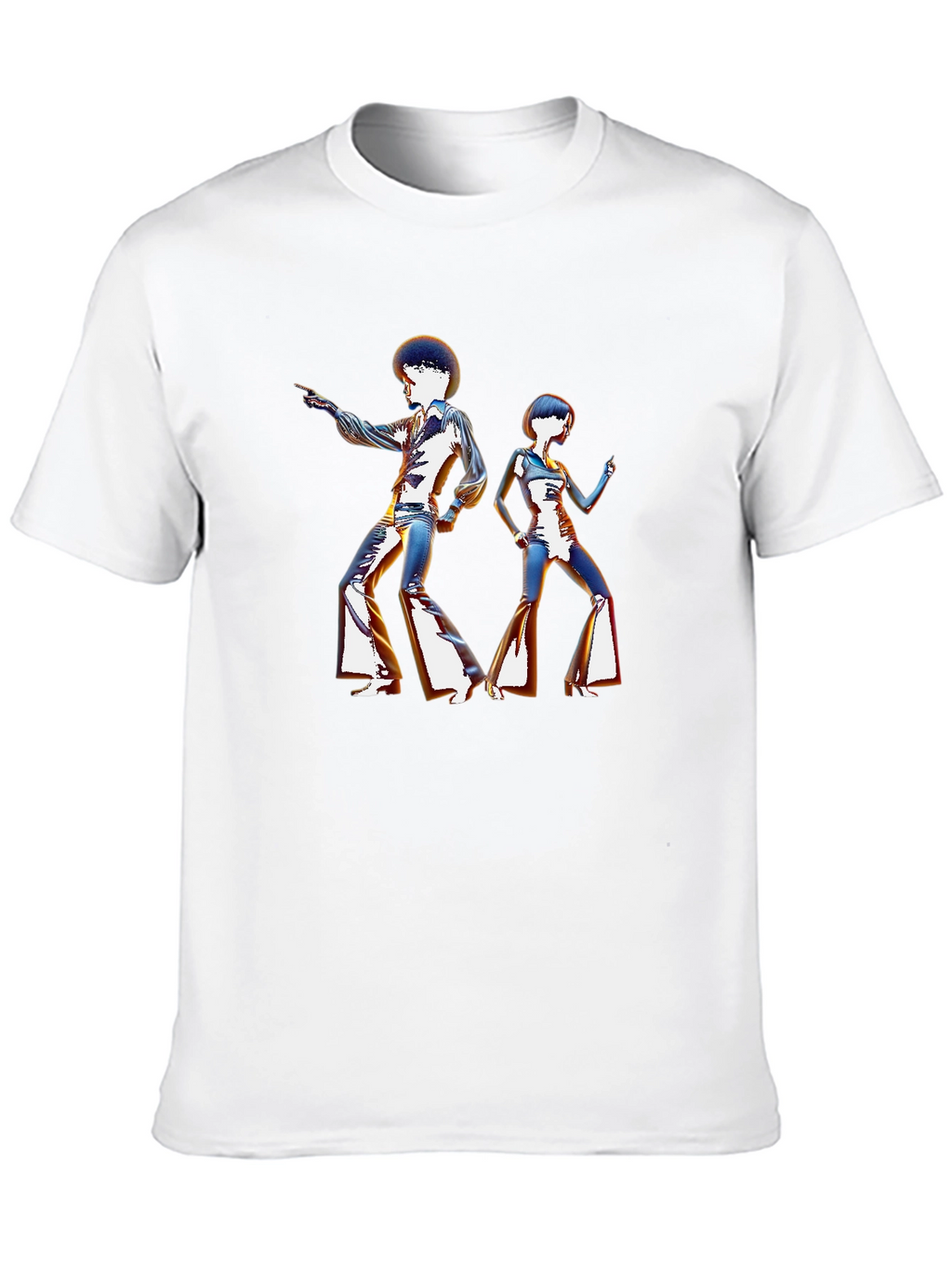 Retro Disco Dancers Graphic Tee