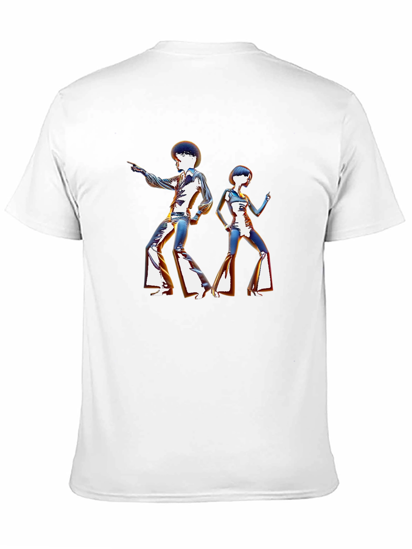 Retro Disco Dancers Graphic Tee