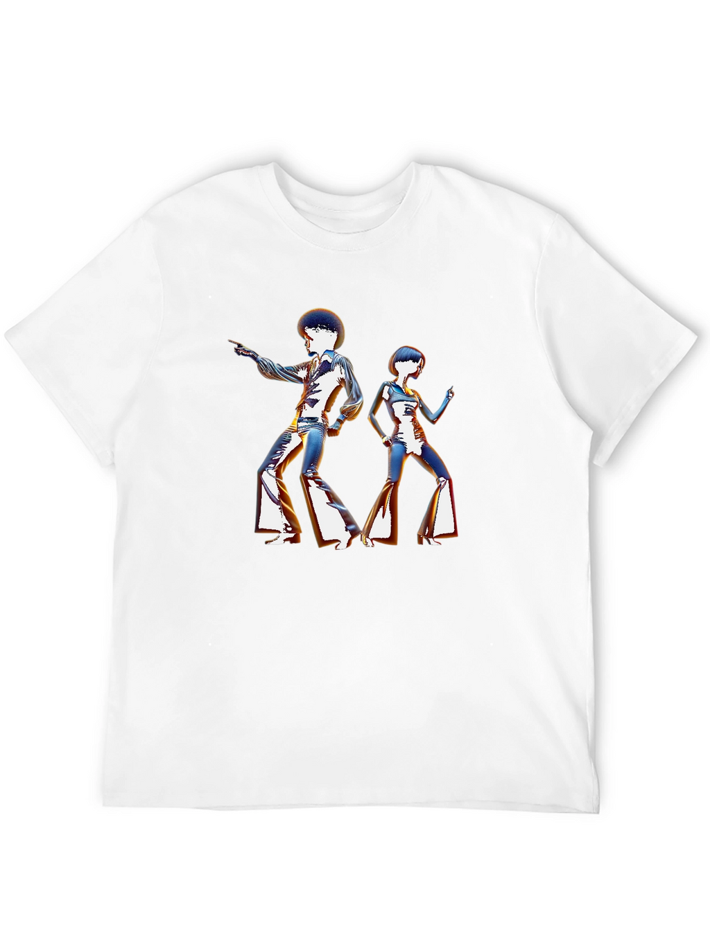 Retro Disco Dancers Graphic Tee