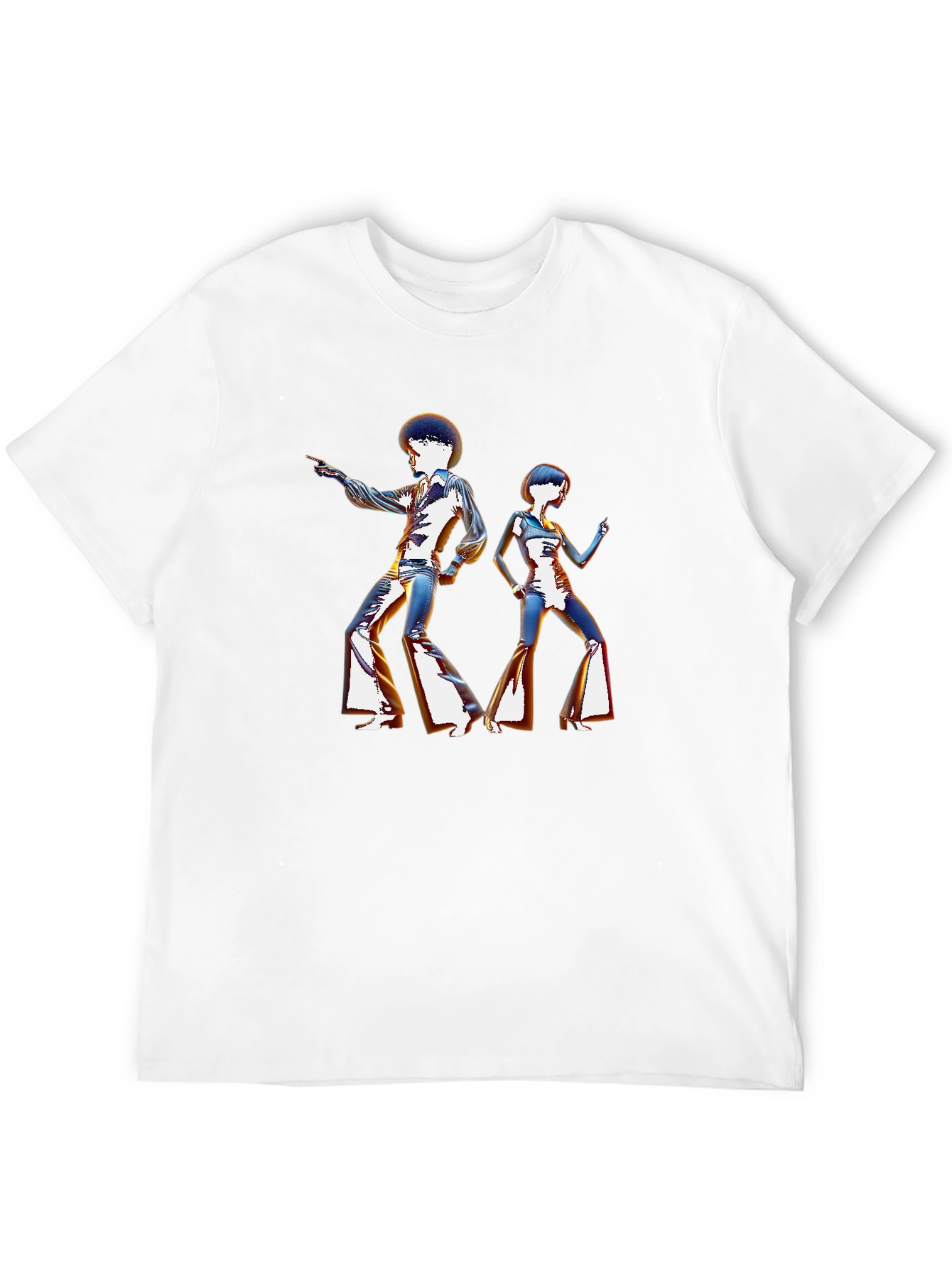 Retro Disco Dancers Graphic Tee