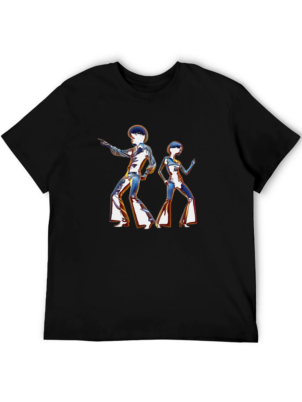 Retro Disco Dancers Graphic Tee