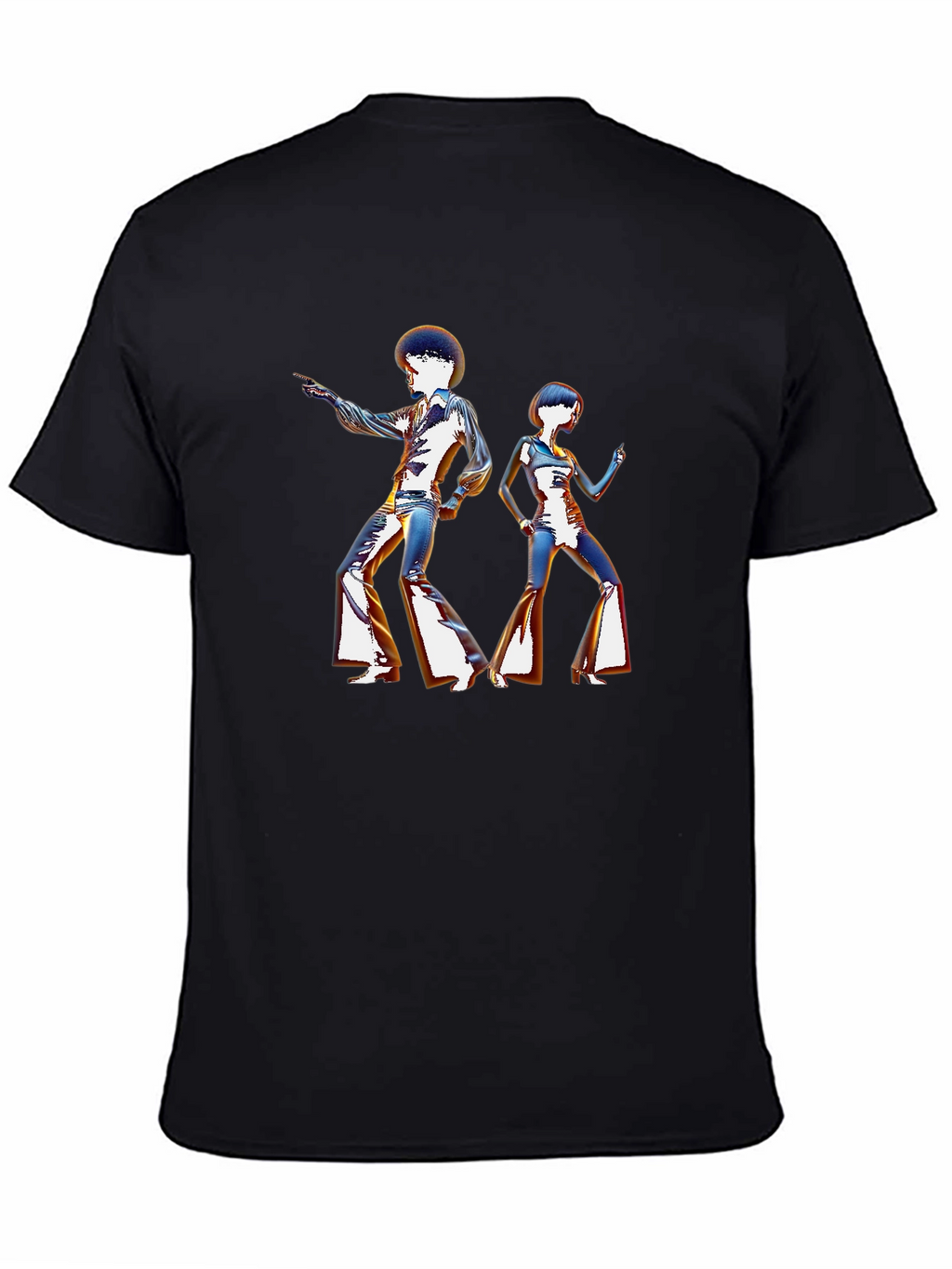 Retro Disco Dancers Graphic Tee