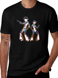 Retro Disco Dancers Graphic Tee