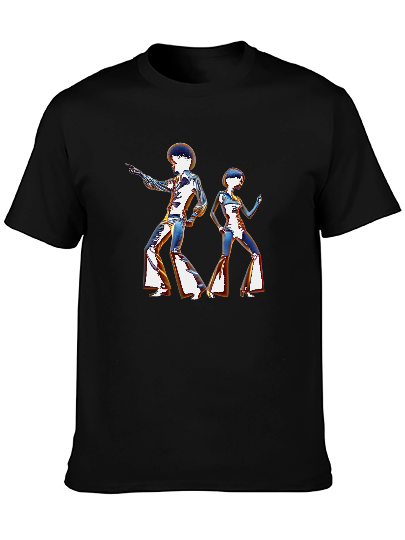 Retro Disco Dancers Graphic Tee