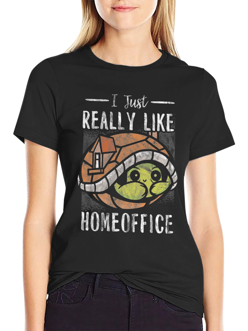 Home Office Turtle T-Shirt