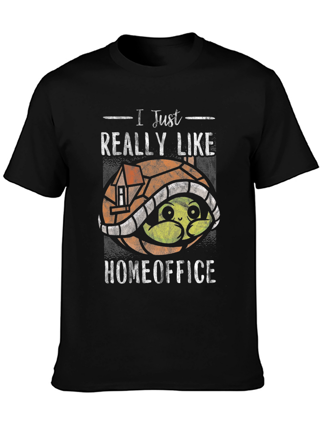 Home Office Turtle T-Shirt