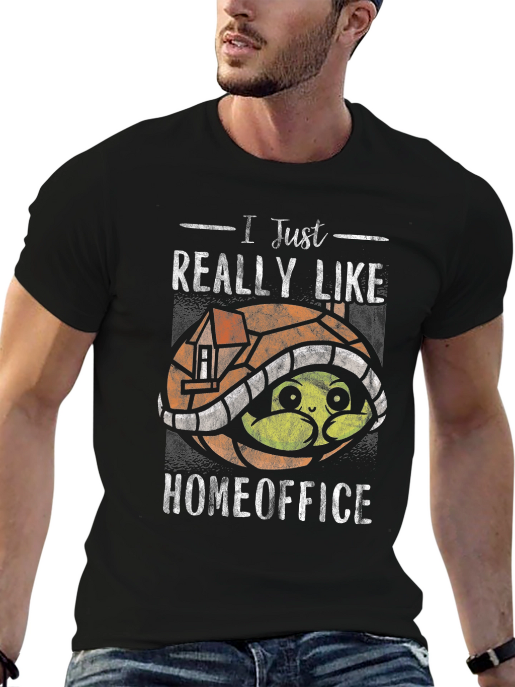 Home Office Turtle T-Shirt