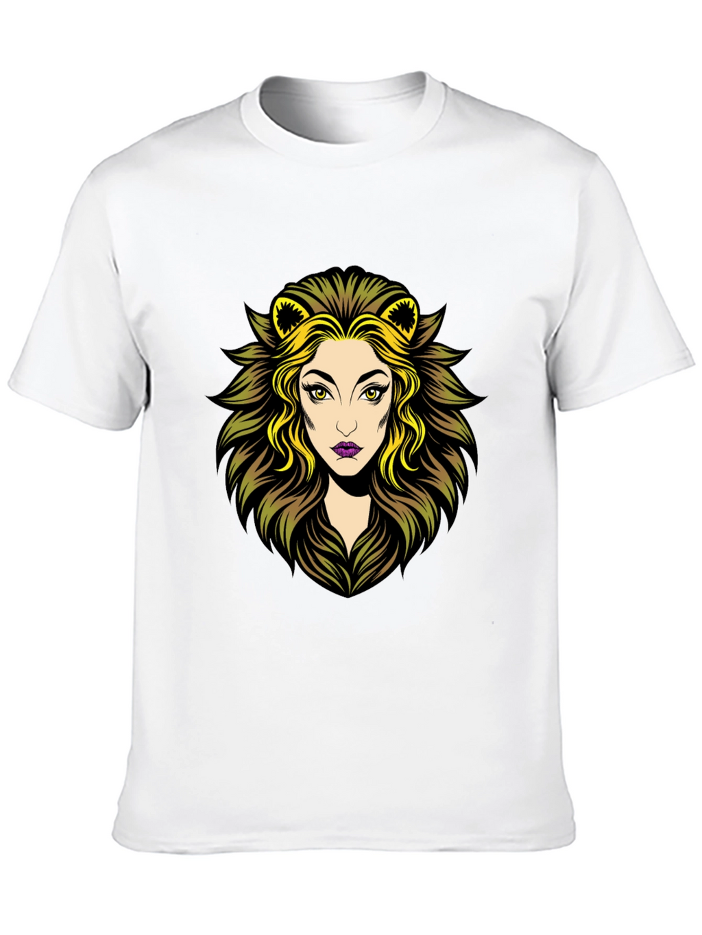 Lioness Graphic Tee - Black Cotton T-Shirt
