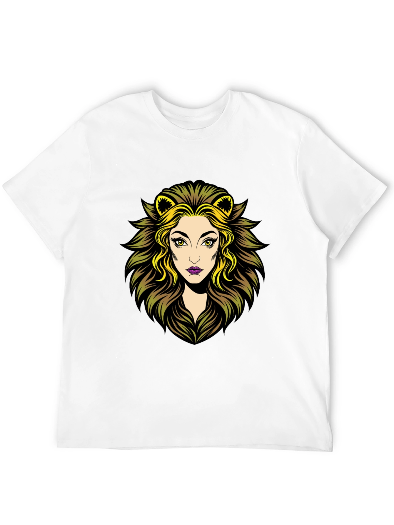 Lioness Graphic Tee - Black Cotton T-Shirt
