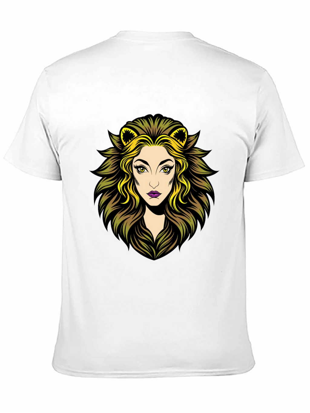 Lioness Graphic Tee - Black Cotton T-Shirt