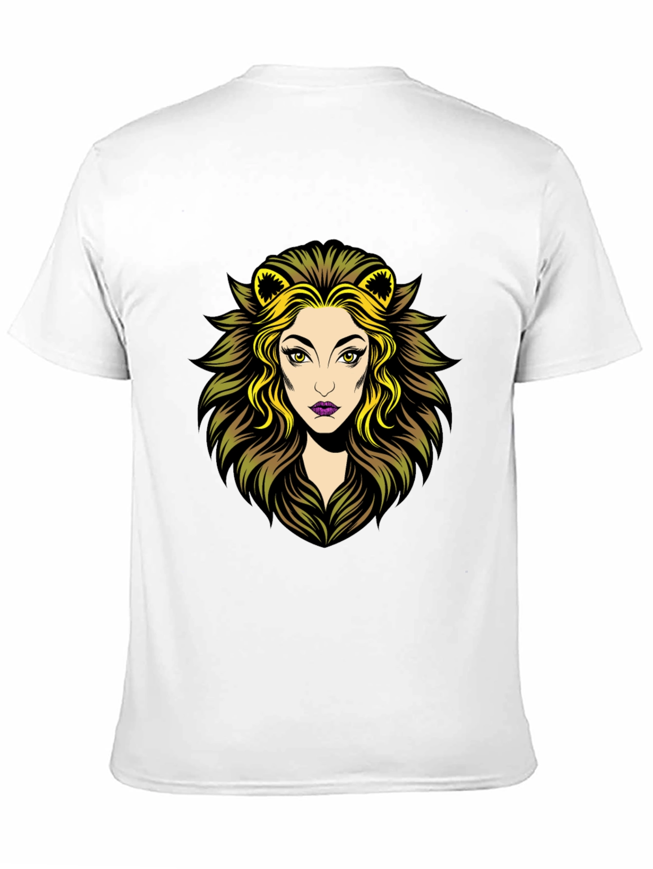 Lioness Graphic Tee - Black Cotton T-Shirt