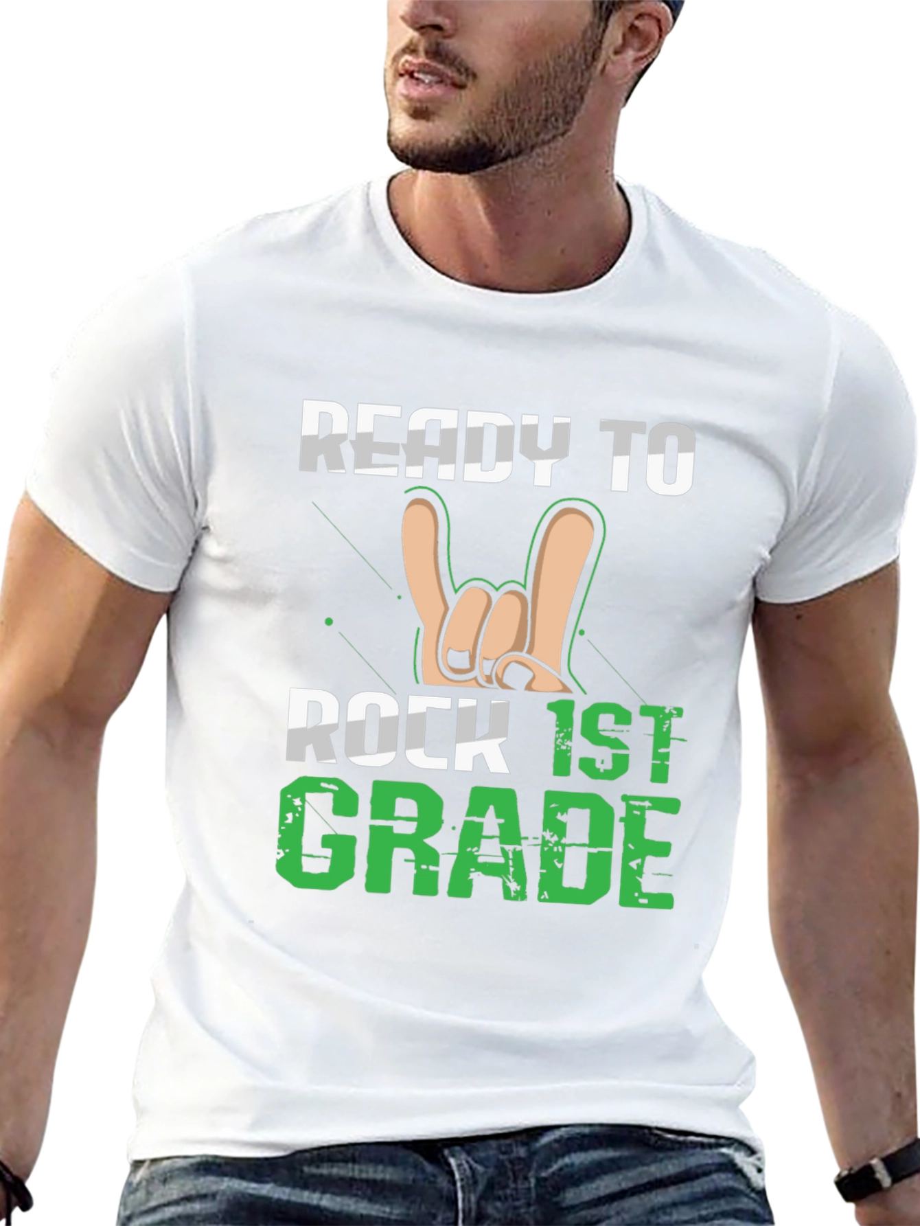 Ready to Rock 1st Grade T-Shirt - Back to School