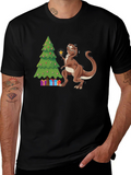 Festive Dino T-Shirt - Christmas Tree Rex!