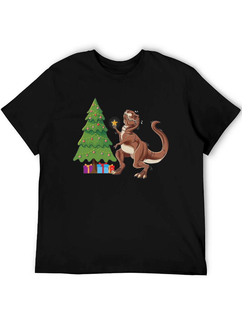 Festive Dino T-Shirt - Christmas Tree Rex!