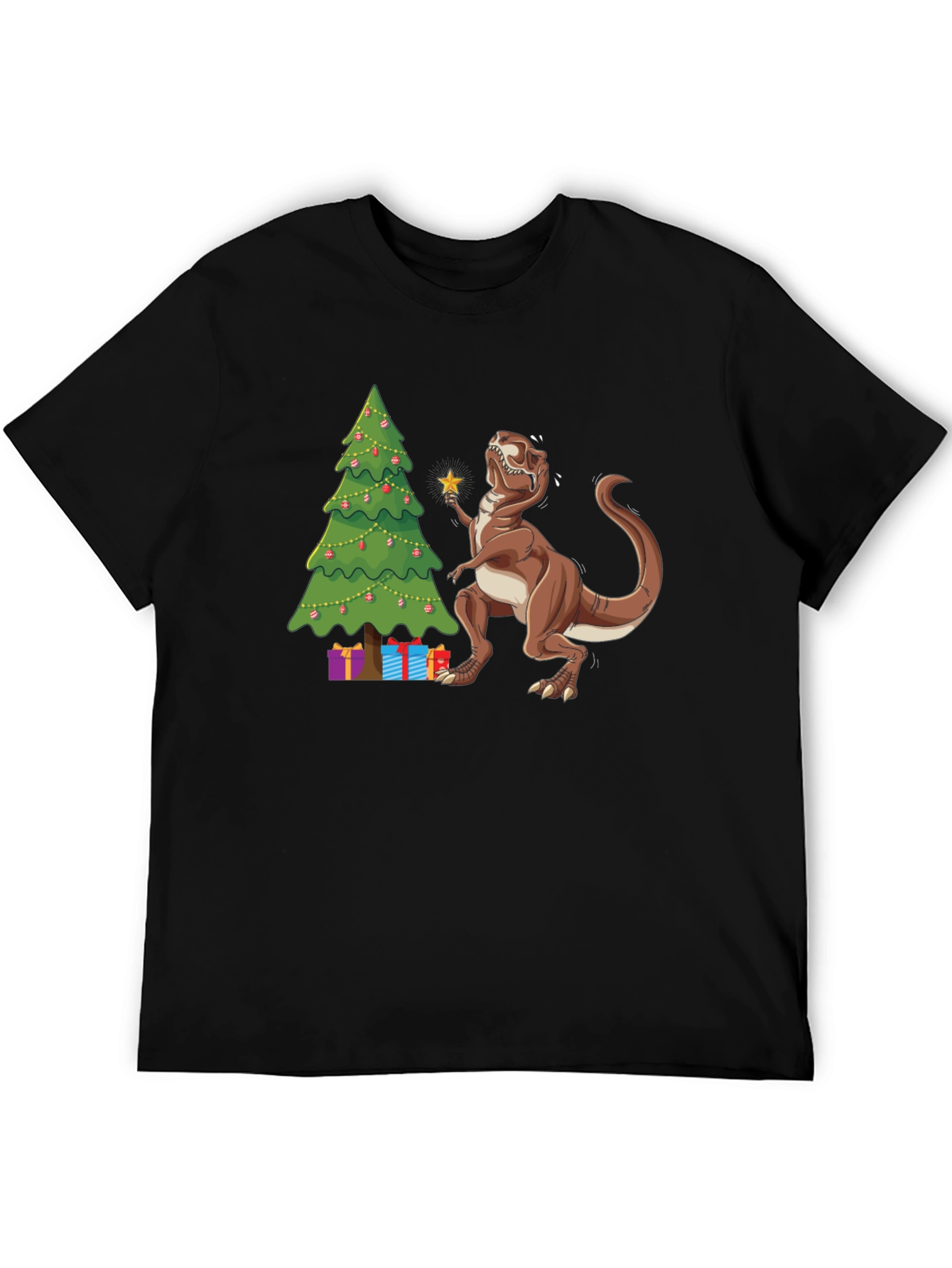 Festive Dino T-Shirt - Christmas Tree Rex!