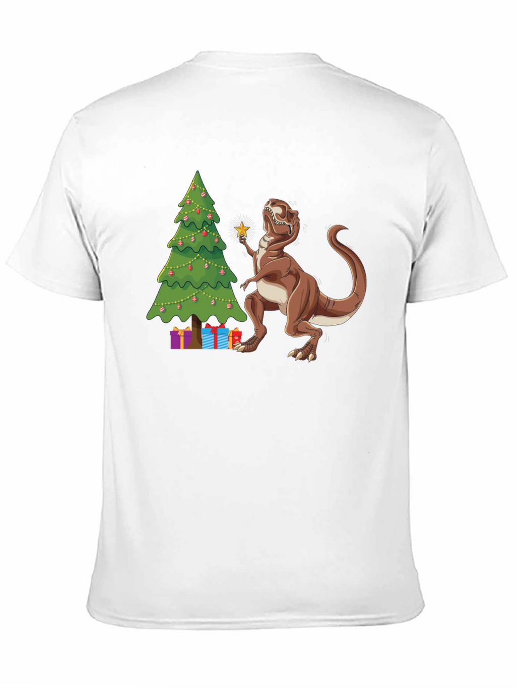 Festive Dino T-Shirt - Christmas Tree Rex!
