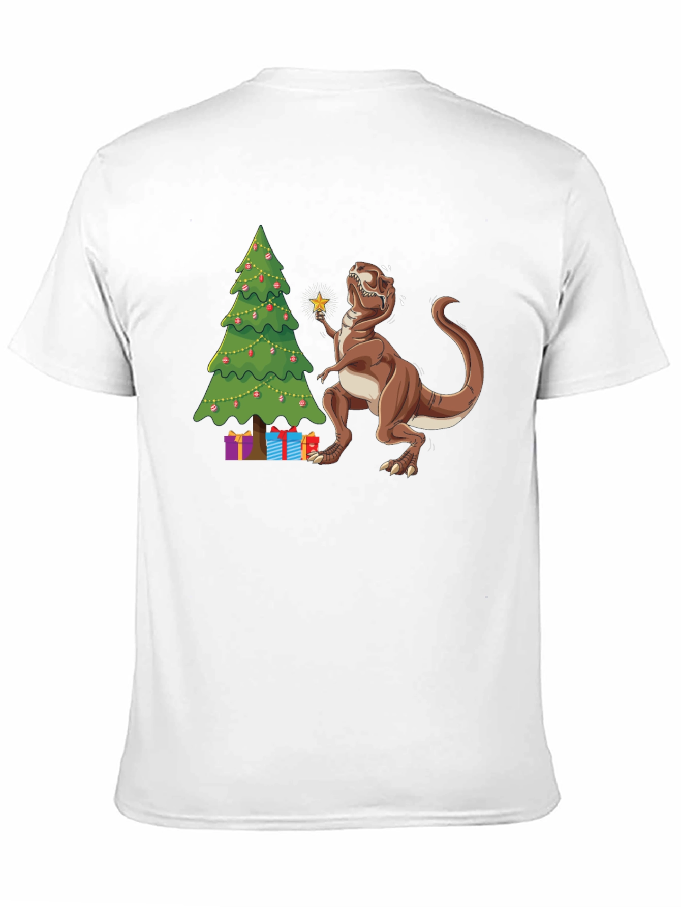 Festive Dino T-Shirt - Christmas Tree Rex!