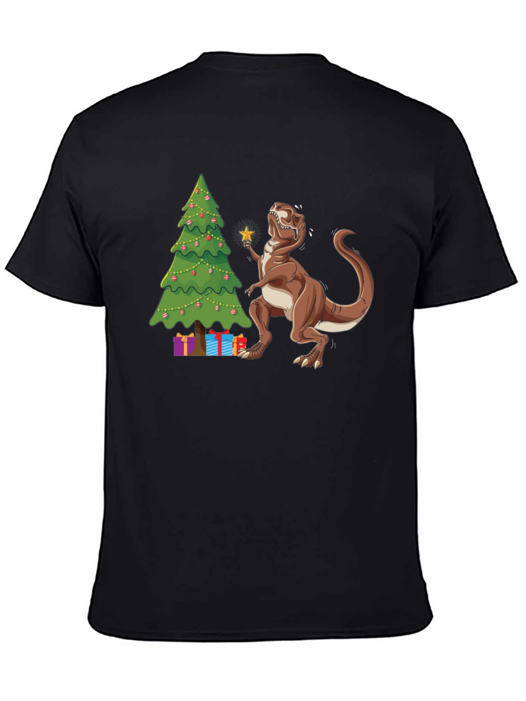 Festive Dino T-Shirt - Christmas Tree Rex!