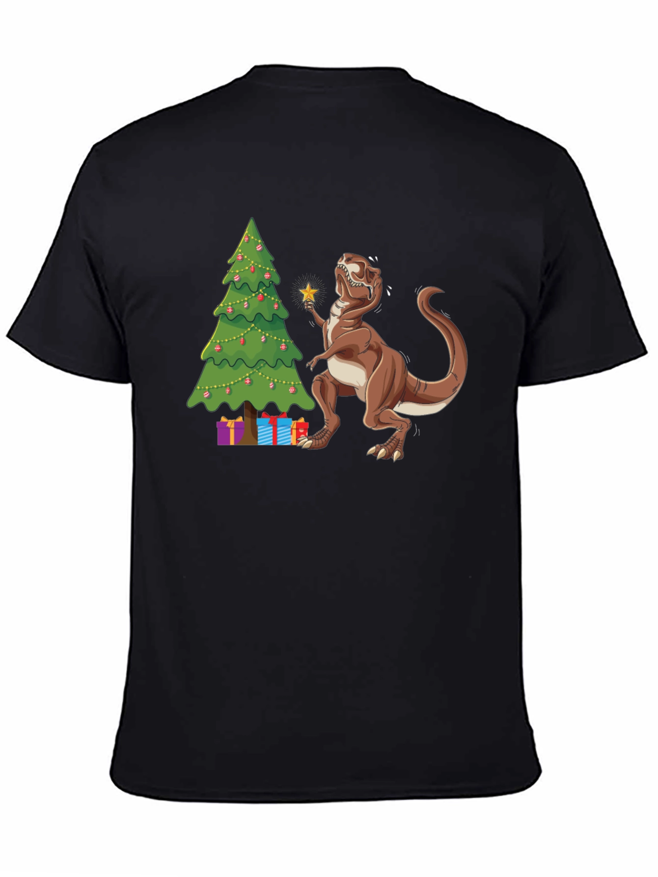 Festive Dino T-Shirt - Christmas Tree Rex!