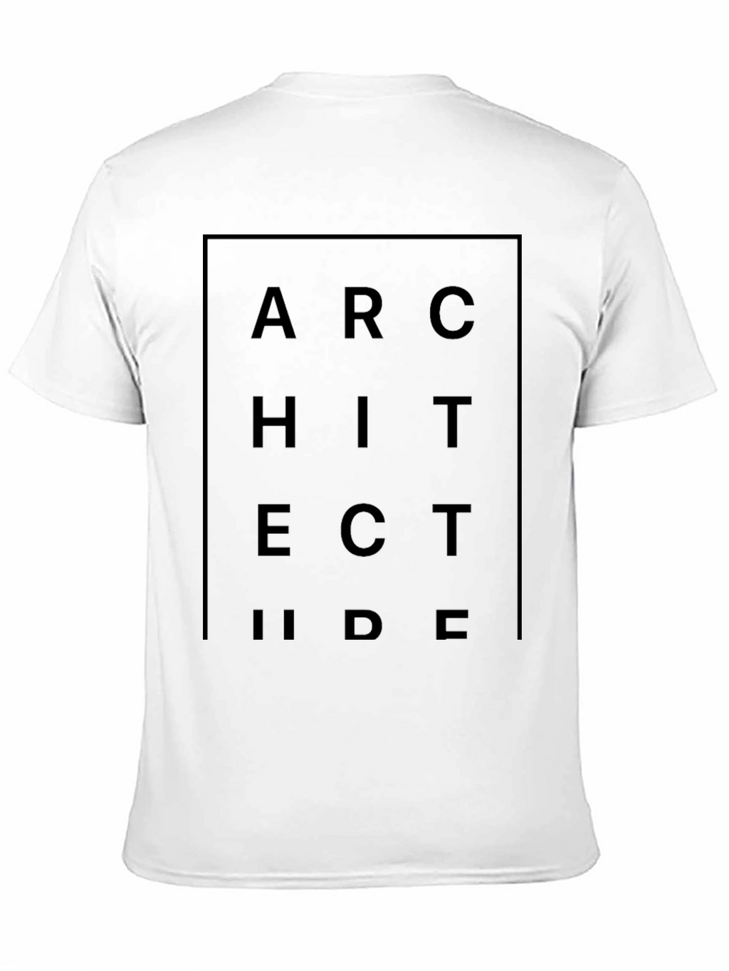 Architect Graphic Print Black T-Shirt