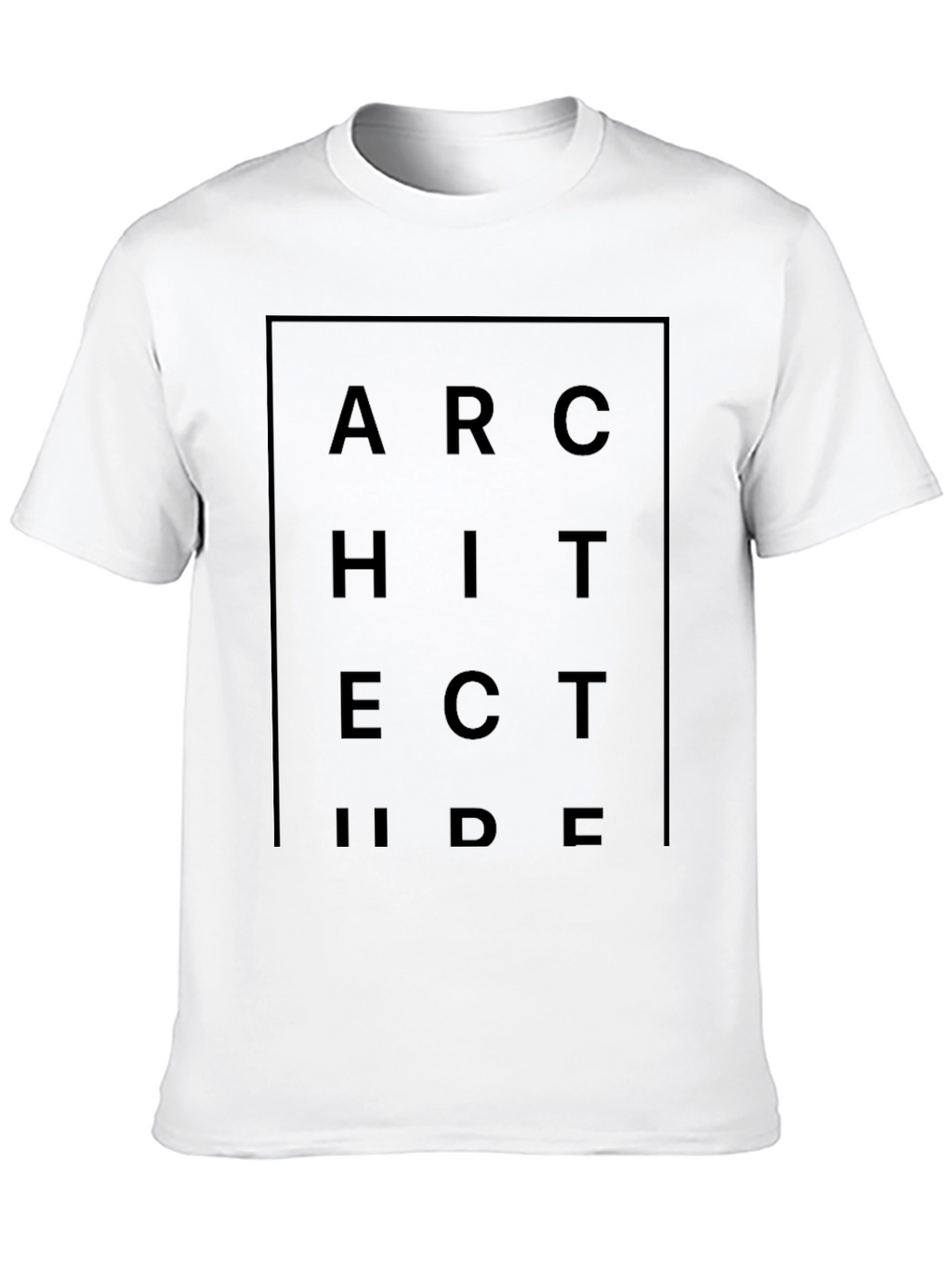 Architect Graphic Print Black T-Shirt