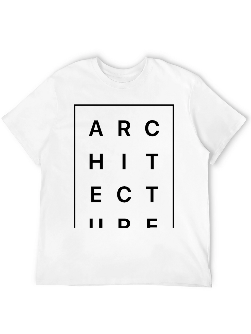 Architect Graphic Print Black T-Shirt
