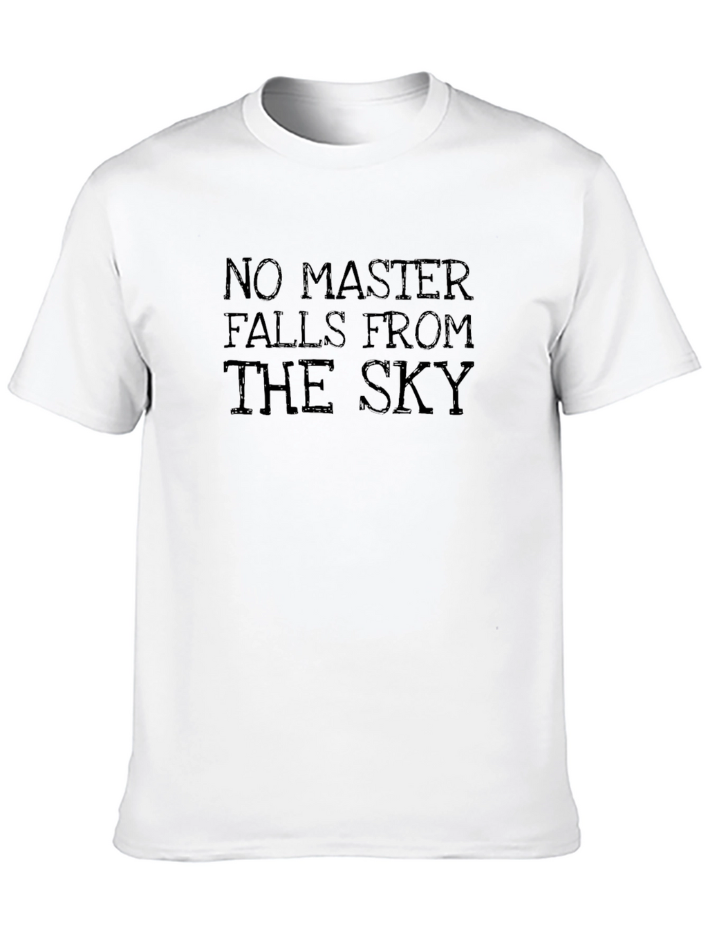 No Master Falls From The Sky Graphic Tee
