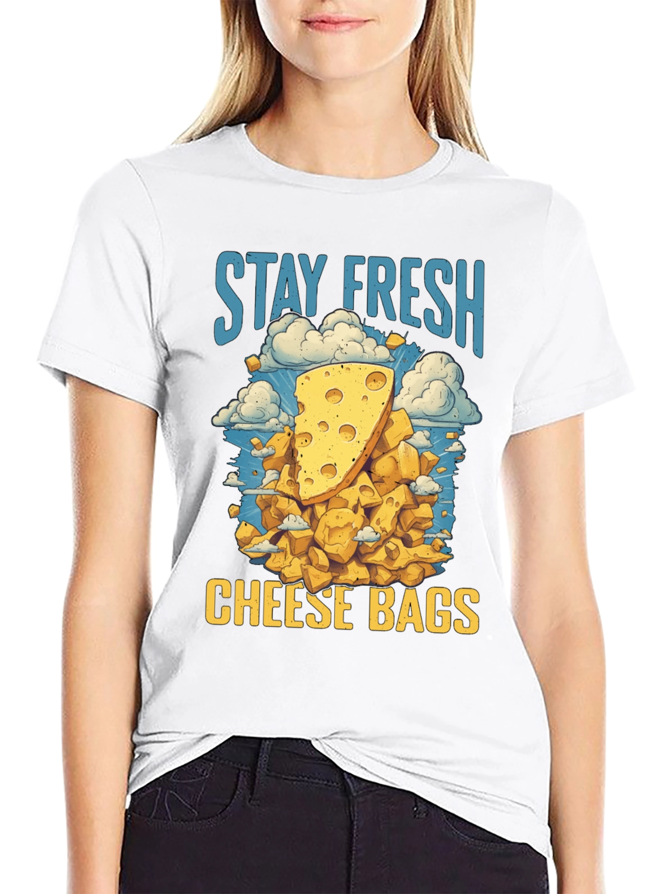 Stay Fresh Cheese Bags T-Shirt