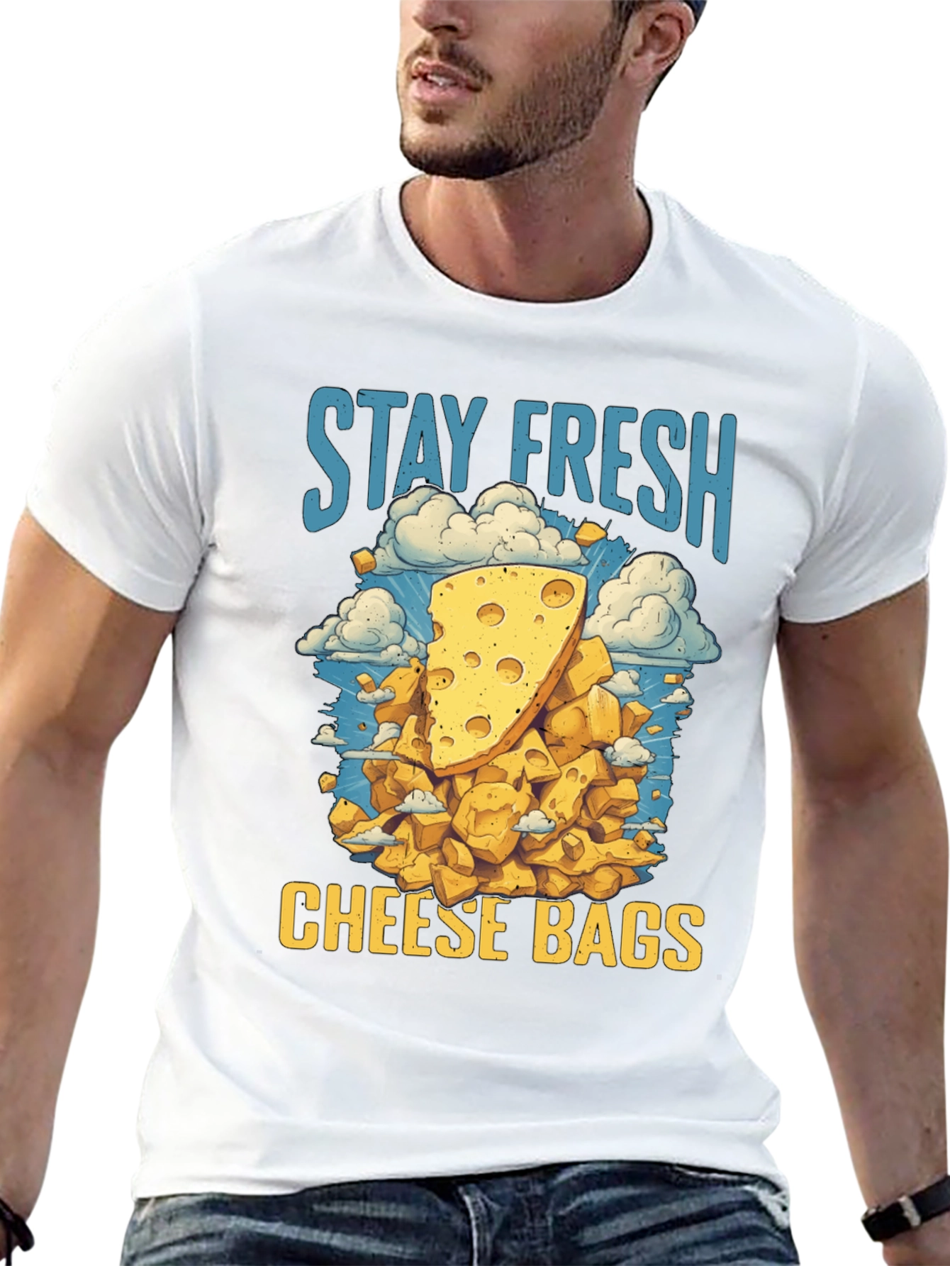 Stay Fresh Cheese Bags T-Shirt