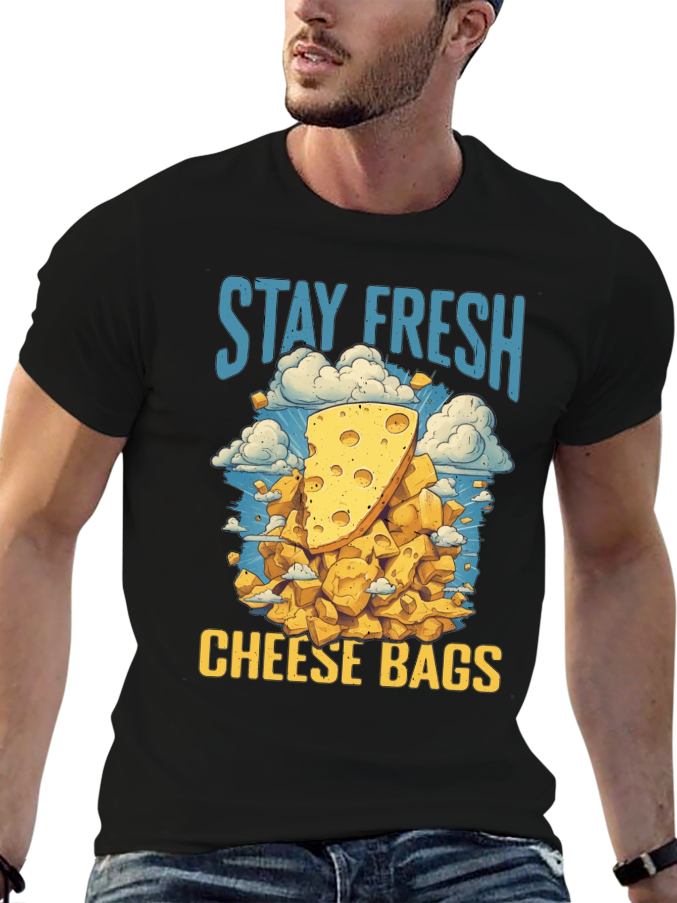 Stay Fresh Cheese Bags T-Shirt