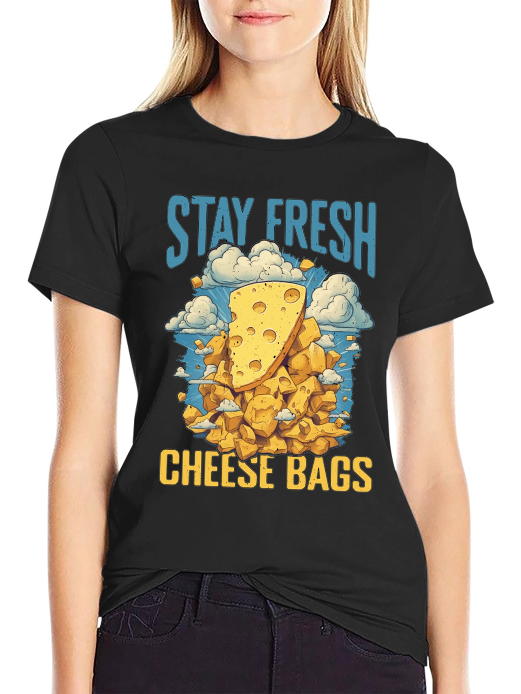 Stay Fresh Cheese Bags T-Shirt