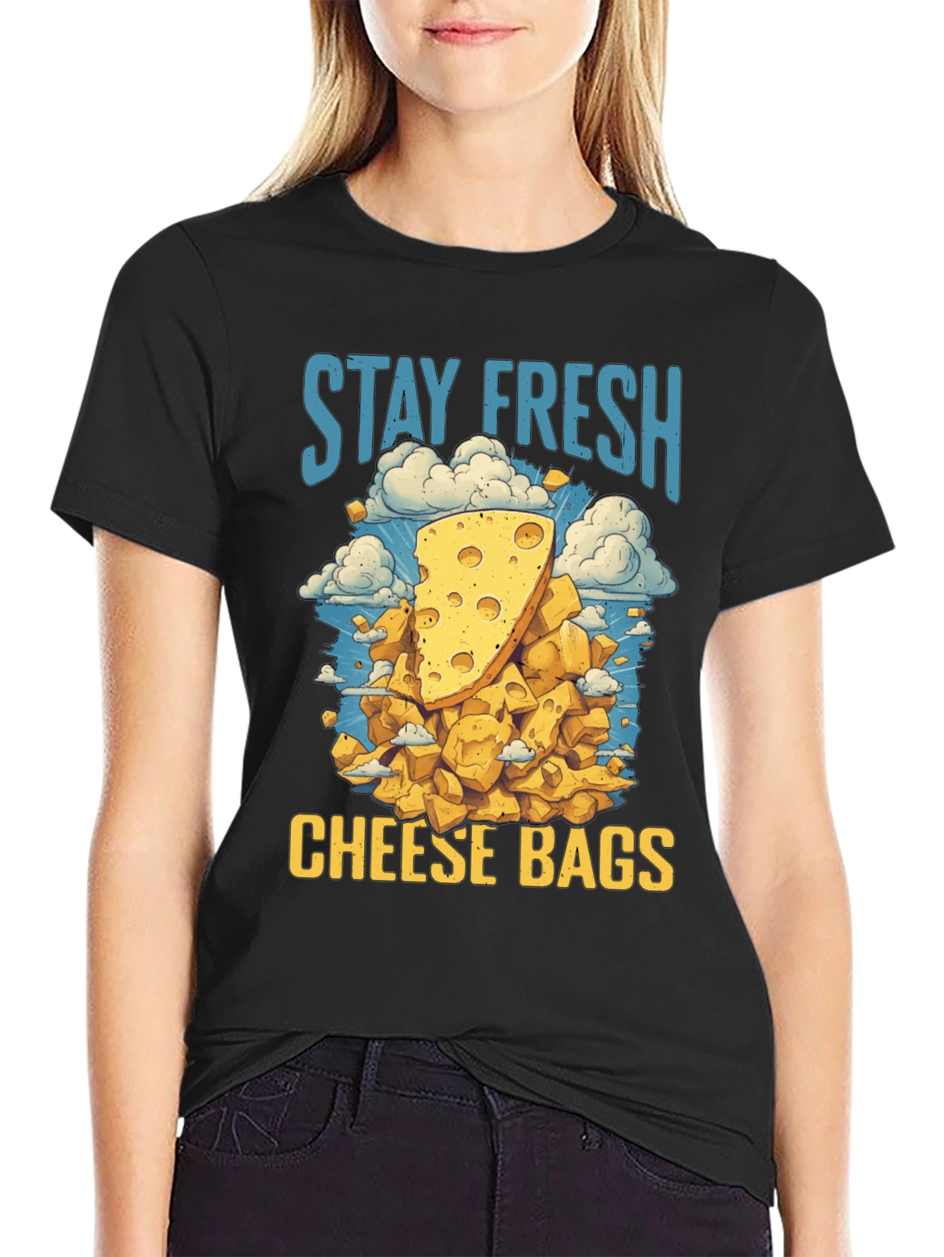 Stay Fresh Cheese Bags T-Shirt