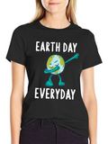 Earth Day Everyday Graphic T-Shirt