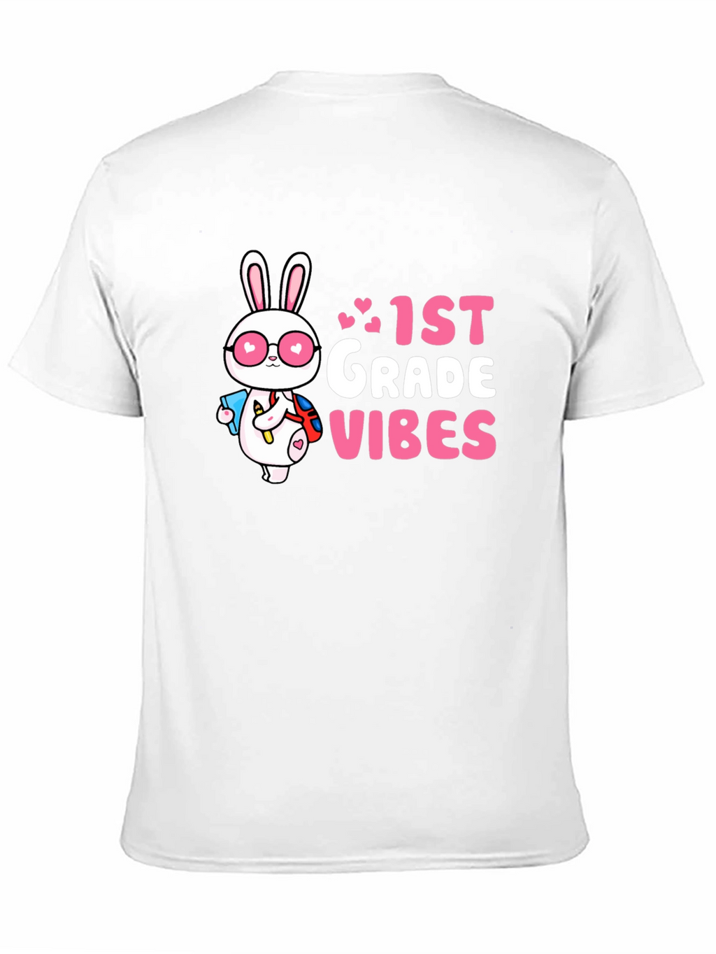 1st Grade Vibes Bunny T-Shirt