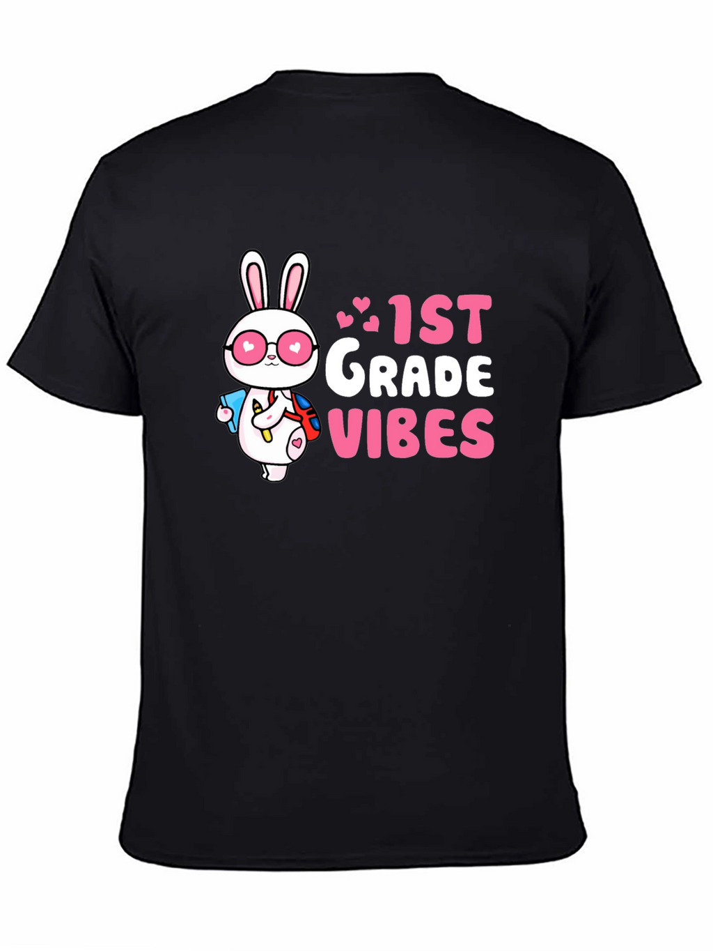 1st Grade Vibes Bunny T-Shirt