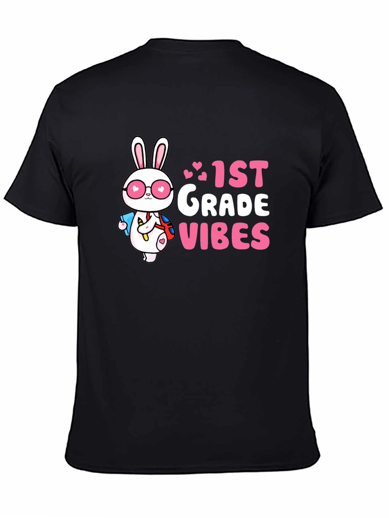 1st Grade Vibes Bunny T-Shirt