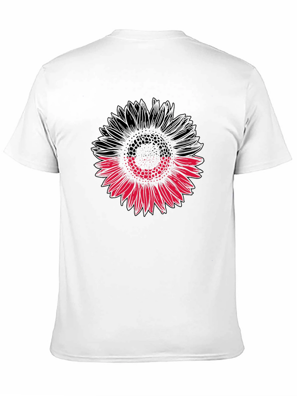 Sunflower Graphic Black T-Shirt - Modern Floral Tee