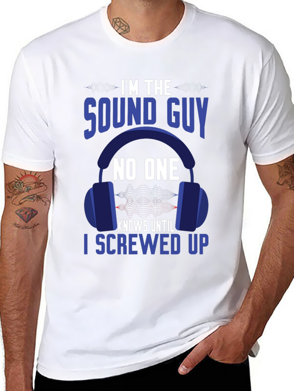 Sound Guy T-Shirt: Funny Audio Engineer Gift
