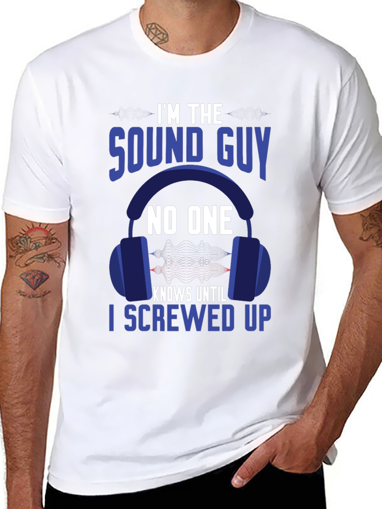 Sound Guy T-Shirt: Funny Audio Engineer Gift