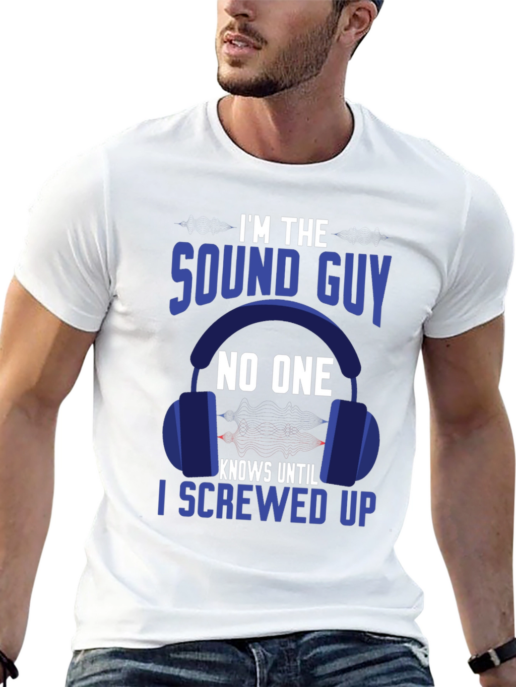 Sound Guy T-Shirt: Funny Audio Engineer Gift