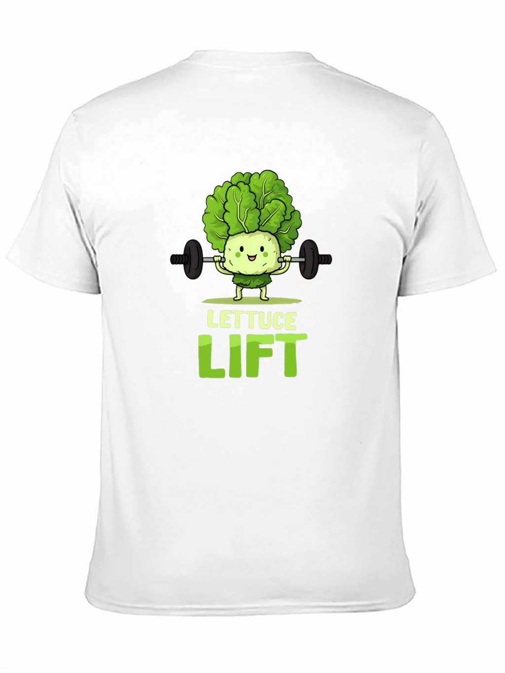 Lettuce Lift Black Graphic T-Shirt