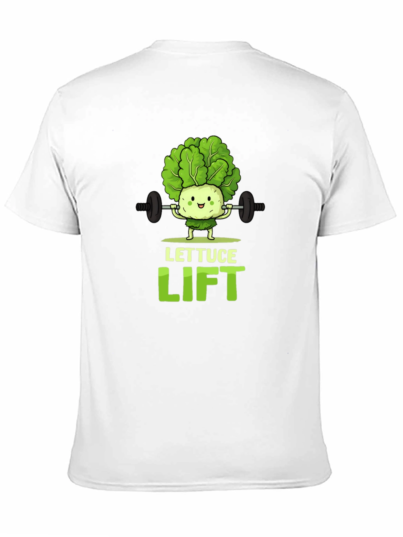 Lettuce Lift Black Graphic T-Shirt
