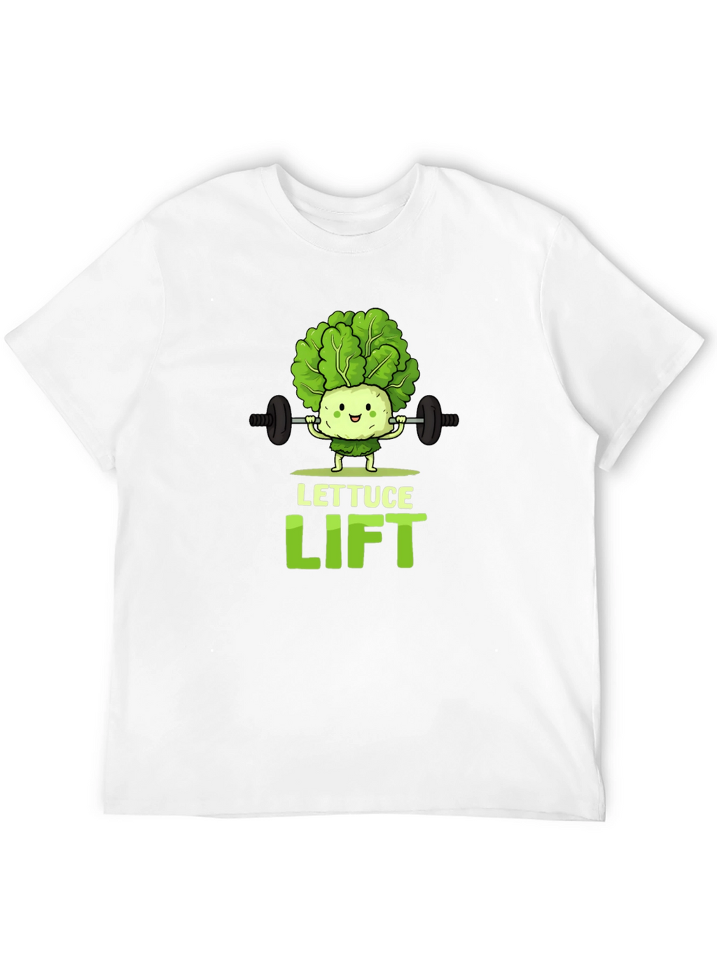 Lettuce Lift Black Graphic T-Shirt