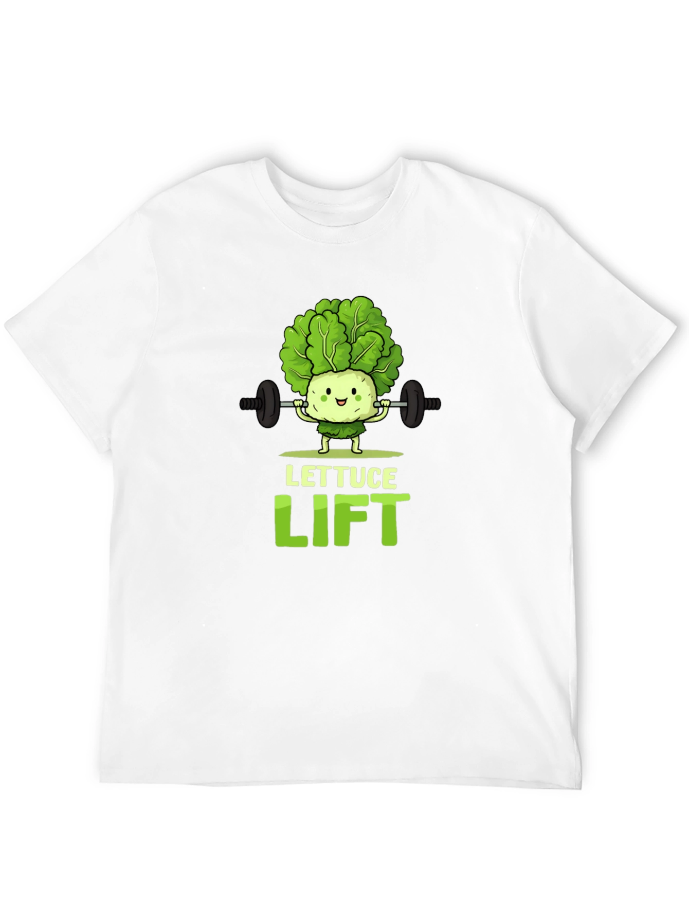 Lettuce Lift Black Graphic T-Shirt