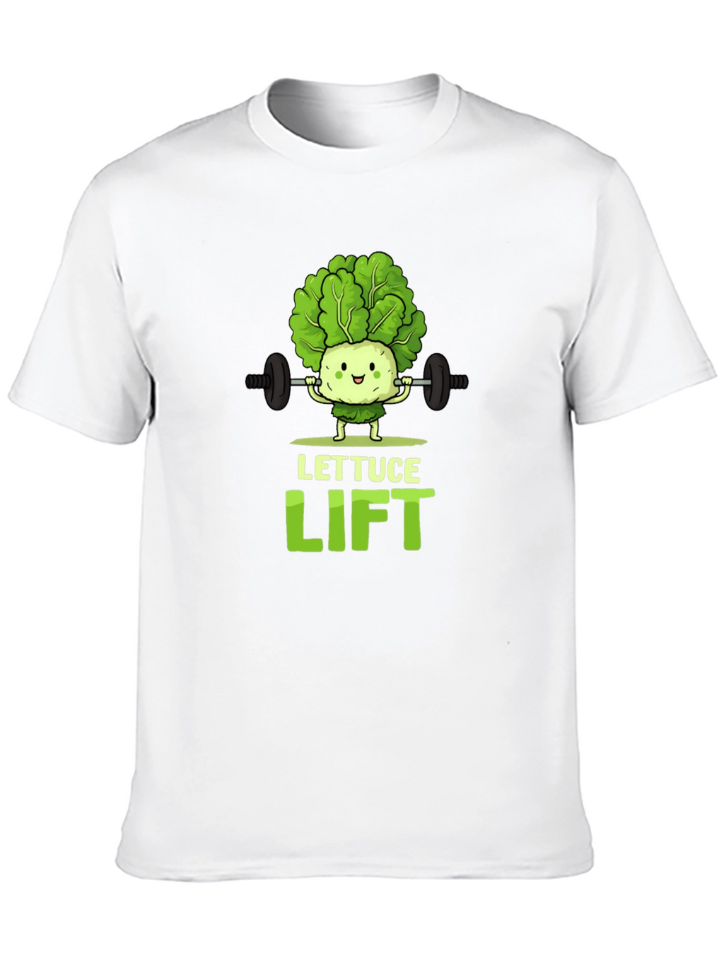 Lettuce Lift Black Graphic T-Shirt