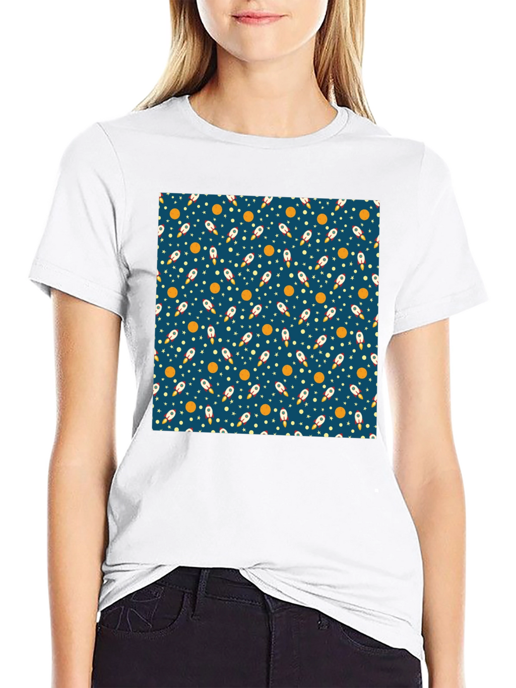 Space Pattern T-Shirt